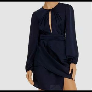 Finders Keepers Gabriella Keyhole Mini Dress